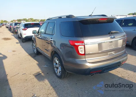 2013 Ford Explorer Limited from USA, damaged, VIN 1FM5K7F86DGA22020